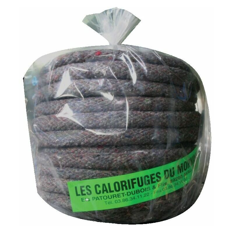 Isolant bourelet calorifuge DUB - 98% textile recyclé Ø35 - long 80m