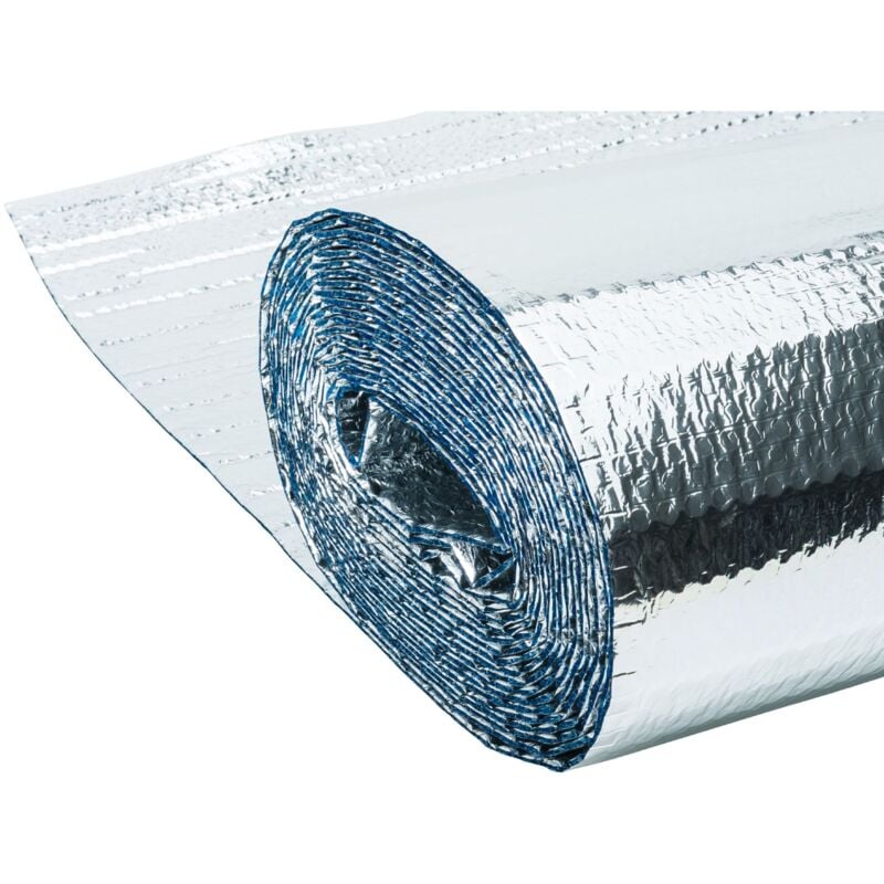 Werka Pro - Isolant métallisé 3 couches à bulles d'air 8m² (1,25 x 6,4m)
