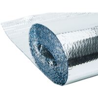 Isolant métallisé 3 couches à bulles d'air Werkapro 10m2 1,25 x 8m