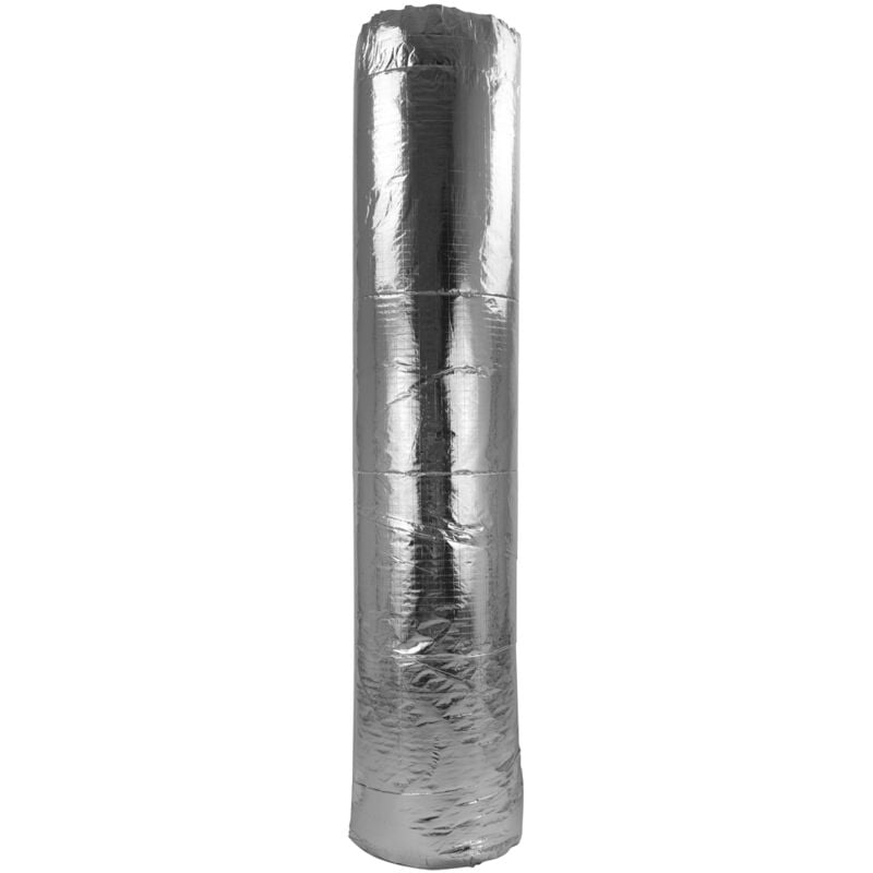 Isolant Multicouche Mince 27 Couches – Isolation Thermique et Phonique pour Toiture et Rénovation - 15 m² - Gris