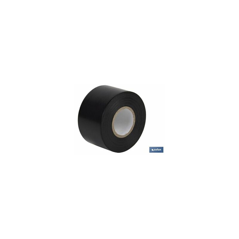 Cofan - Nastro isolante nero 130 micron 50 mm x 33 m