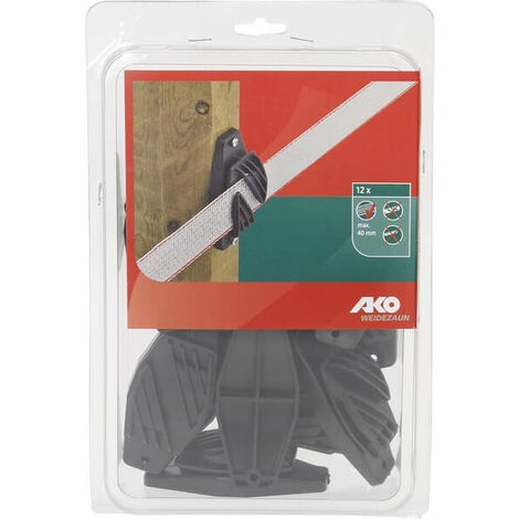 Isolateur à Clouer Pour Ruban Jusquà 40mm - 12pcs
