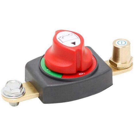 Isolateur de batterie marche/arrêt, coupe-circuit principal pour voiture/camping-car/bateau