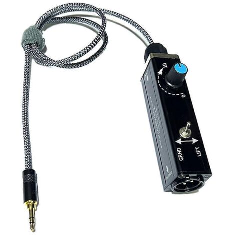 Isolateur de câble audio XLR élimine le bruit et les boucles de masse.