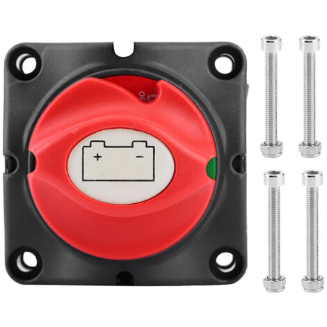 Isolateur de puissance de batterie 12V 600A Master Disconnect Cut Off Two Level Switch pour RV Yacht