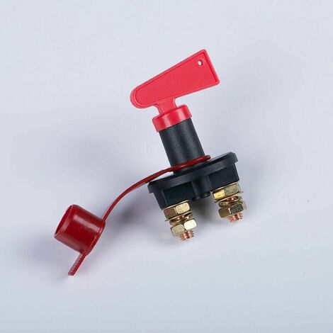 MIMIY Isolateur Interrupteur de batterie Guazhuni Coupe Electrique 12 V, maximum 300 A pour Auto Voiture Bateau Camion Véhicules