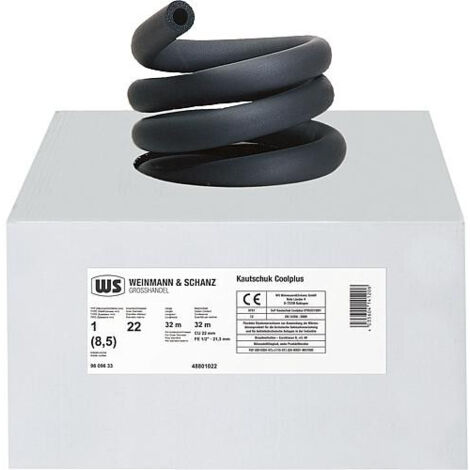 Isolation caoutchouc K 10 mm epaisseur 13 mm 1 carton 35 m