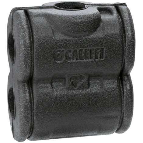 Isolation de l'enveloppe pour vannes de zone à sphère motorisée, 1/2"-3/4" Caleffi 645901  Noir
