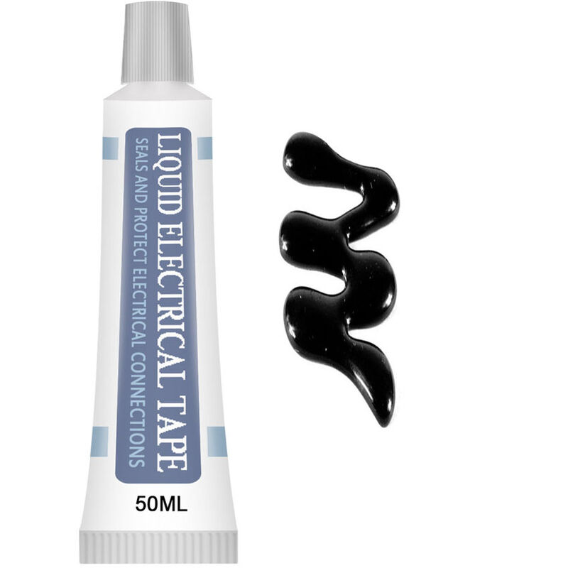 Isolation liquide Ruban d'étanchéité électrique Pâte de tube étanche Résistance aux ultraviolets Couche fixe en caoutchouc Isolant Colle d'étanchéité