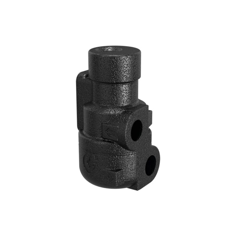 Isolation pour désaérateur à haut rendement, utiliser 551606/607 Caleffi CBN551602 Noir