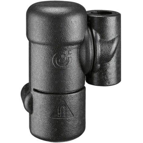 Isolation pour désembuage série 5453, utiliser 545305-545306 Caleffi CBN545305  Noir
