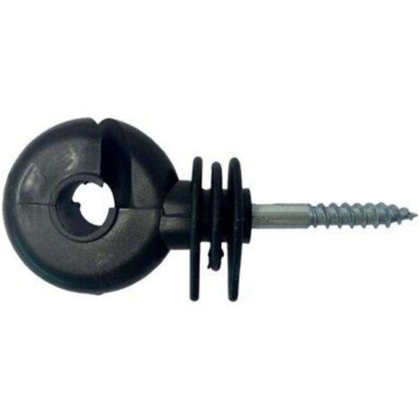 ISOLATORE ELETTRORECINZIONE OCCHIOLO VITE LEGNO