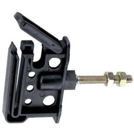 ISOLATORE ELETTRORECINZIONE PIATTO VITE FERRO