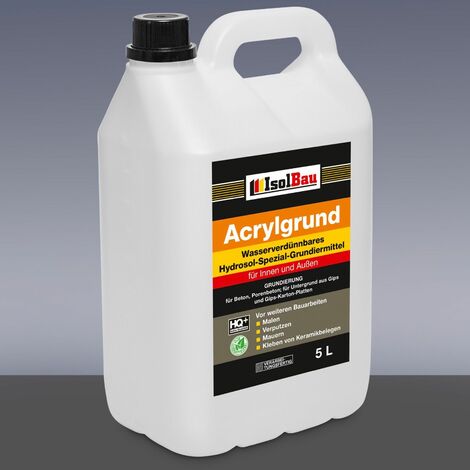 Isolbau Acrylgrund 5 L Tiefengrund TOP Qualitat Tiefgrund Super PROMO PREIS..