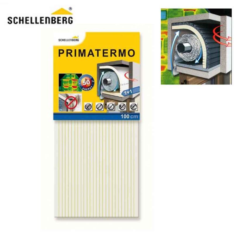 Coffre de volets isolants 1000x500x13mm