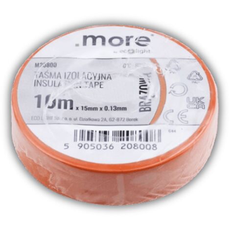 Isolierband 15mm x 0,13mm BRAUN 10m