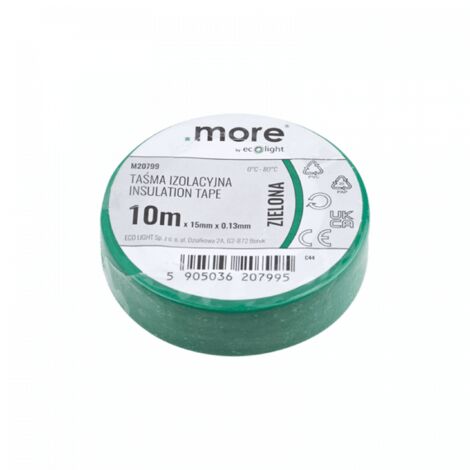 Isolierband 15mm x 0,13mm GRÜN 10m
