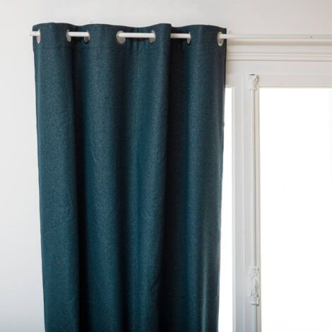 Isolierender Verdunkelungsvorhang - Ägäisblau - 140x260 cm