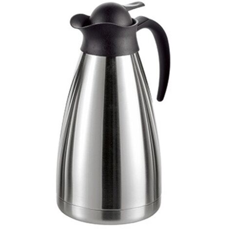 Isolierkanne ® Thermoart 1l Edelstahl silber ® Thermoart 1l Edelstahl silber