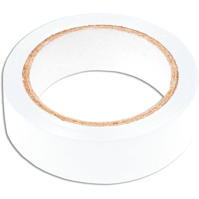 Top Tools Weißes Isolierband 10 m x 19 mm – solide und zuverlässig