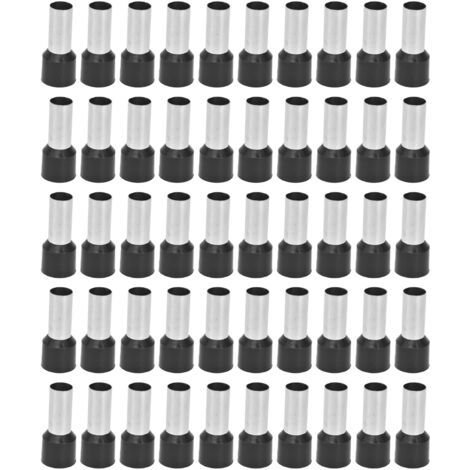 Isolierte Aderendhülsen, Kabelendverbinder, 50 Stück für die Elektro- und Elektronikindustrie, elektrische Geräte, Maschinen, Elektrizität, Beleuchtung