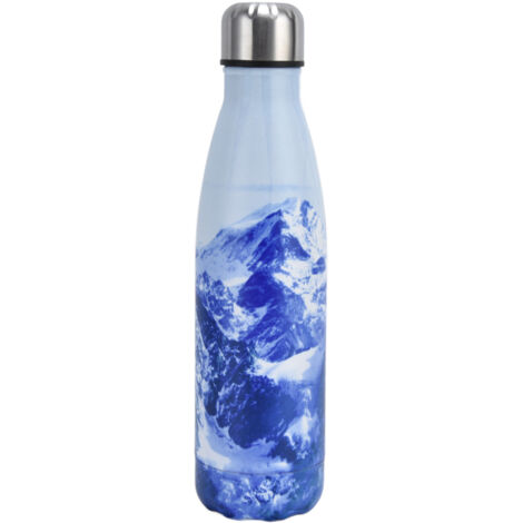 Isolierte Edelstahl-Trinkflasche in Cola-Form für Schule, Sport, Wandern und Reisen