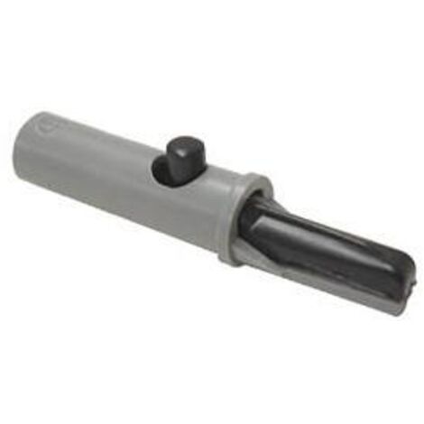 Isolierte Krokodilklemme 4mm 6a / schwarz (ak 10)
