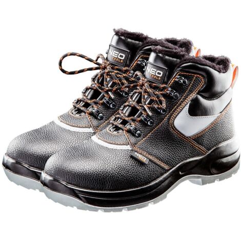 Isolierte S3 SRC Arbeitsstiefel, Stahlkappe und -innensohle, Größe 44
