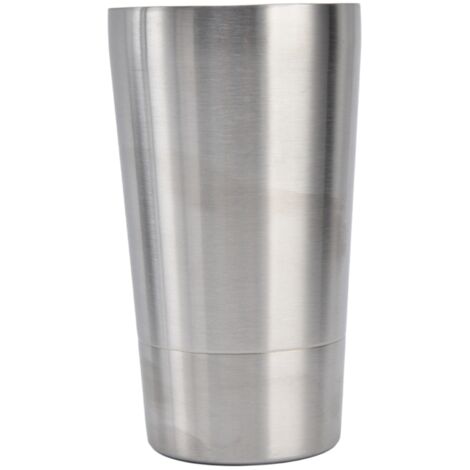 Isolierter Bierkrug aus Edelstahl 304, großes Fassungsvermögen 373 ml, ideal für Cocktails, Kaffee und Büro, Verbrühungsschutz.