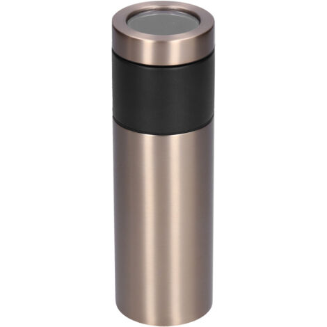 Isolierter Edelstahl-Kaffeebecher mit Filter, Wasserflasche für Reisen und Outdoor-Aktivitäten