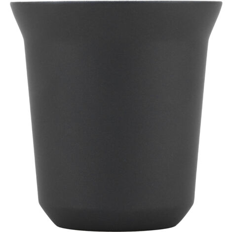 Isolierter Kaffeebecher aus Edelstahl 304, mattschwarze Kapsel, 160 ml, für Küchengeräte