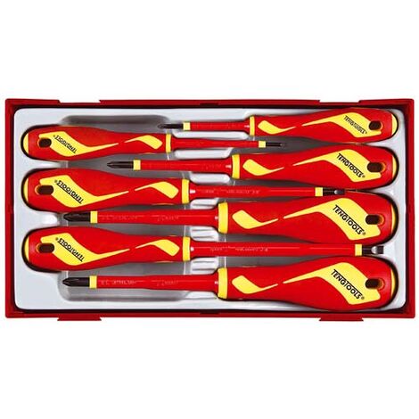 Isolierter Schraubendreher-Satz, 1000V, TTV907N, 7-teilig  TENGTOOLS 178710109