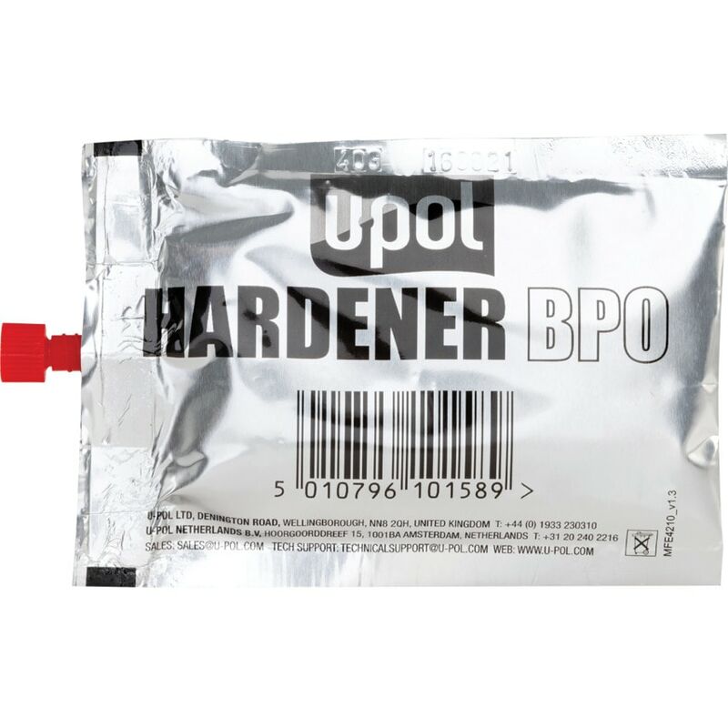 Isopon HRED/L Red Hardener for Fillers Sachet 40GM