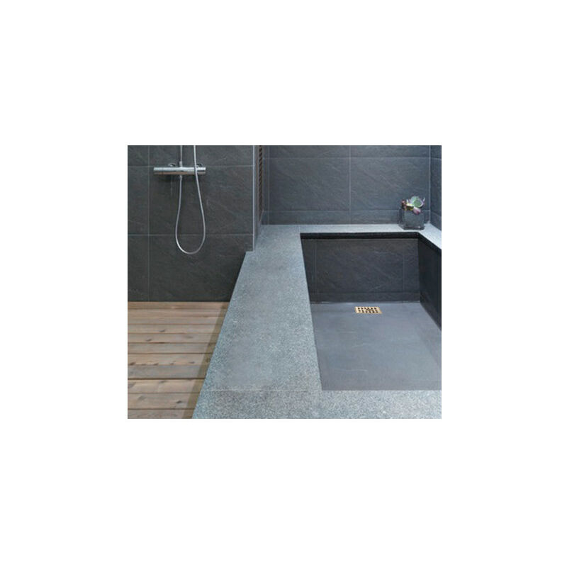 Lazer - Isotanche Bain sh diam 50 avec bonde pour une baignoire maçonnée de 1800 x 900 x 500 mm