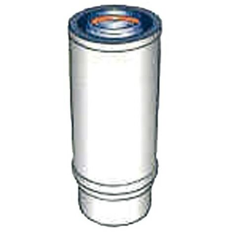 Isotip Joncoux 791708 - Conduit Ajustable 350 à 455mm Ø80/125 - blanc