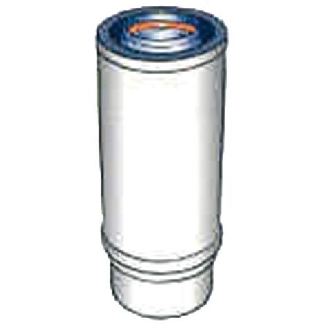 Isotip Joncoux 791708 – Verstellbarer Schlauch 350 bis 455 mm Ø80/125 – weiß