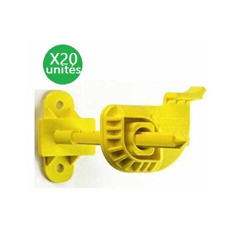 Isover – Appui Optima 2 75-160mm – Lot de 20 unités – Matériau composite – Installation sans outil pour murs irréguliers