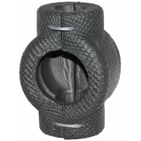 ISOWA Isolierung für Wasserzähler 3/4 (Qn 2,5) geschäumtes PE, grau 26276