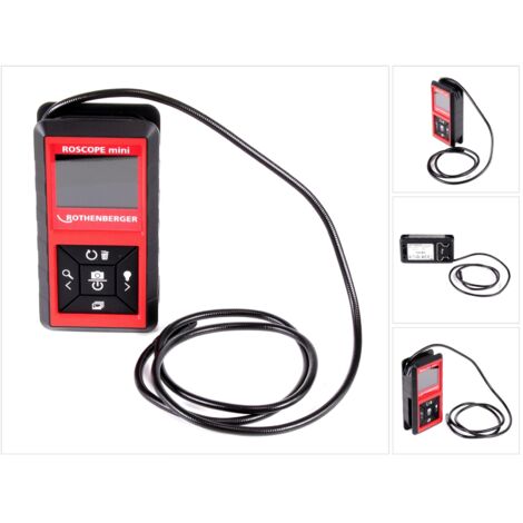 Ispezione batteria con telecamera ROSCOPE®mini 2 pollici 320x240 8,5 mm