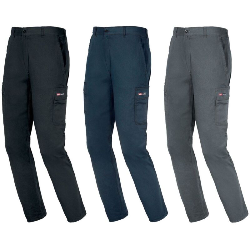 Image of Industrial Starter - Pantaloni da lavoro elasticizzati Easystretch 8038 - xl - Blu
