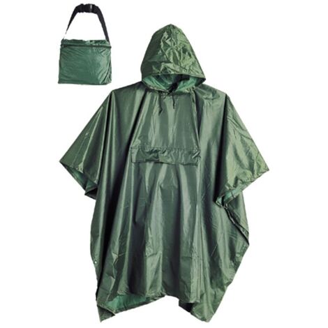 Issaline 01510-020 Poncho de travail imperméable vert