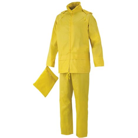 Issaline 01700-010 Completo Da Lavoro Giacca Pantalone Giallo M
