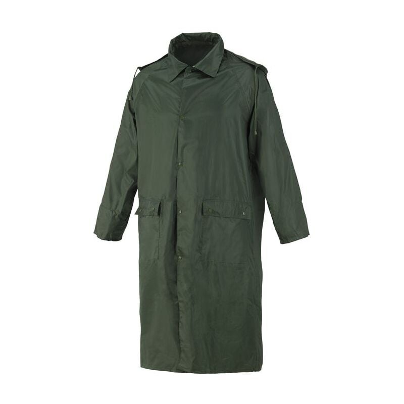 Issaline 01702-020 Manteau de travail imperméable Vert L