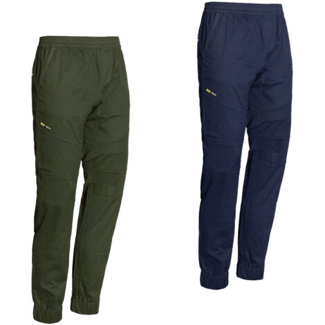 Issaline 8016B-020 Pantalon de travail Peaky Stretch Vert Olive M