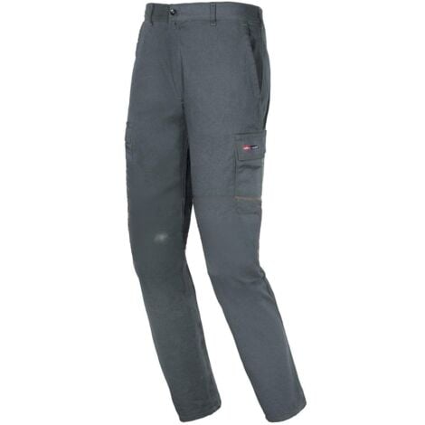 Issaline EasyStretch 8038B, Multibolsillos. Pantalon de Trabajo VerdeSVerde S ISO 13688