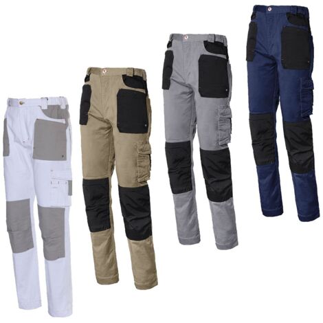 Issaline Pantalone Lavoro Stretch Grigio S