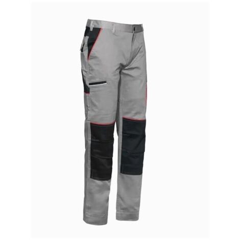 Issaline Pantalone Stretch Boom Grigio Taglia Xxl