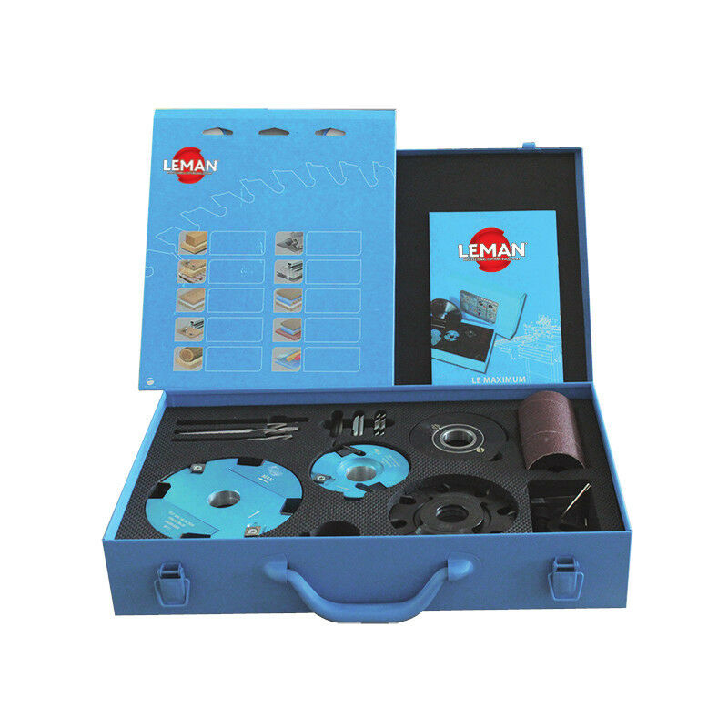 

Leman - Isósceles - Juego combinado para trabajar la madera con el eje de la fresadora - LEMAXIMUM