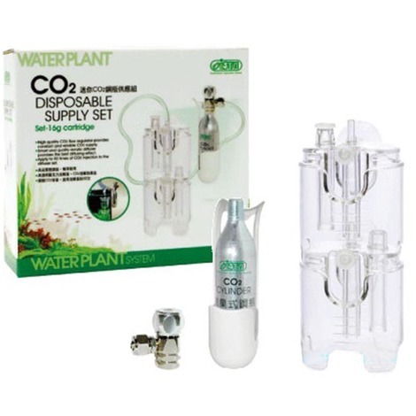 ISTA Impianto di co2 - Impianto di anidride carbonica per Acquario CO2  Supply Set 0.5LT.