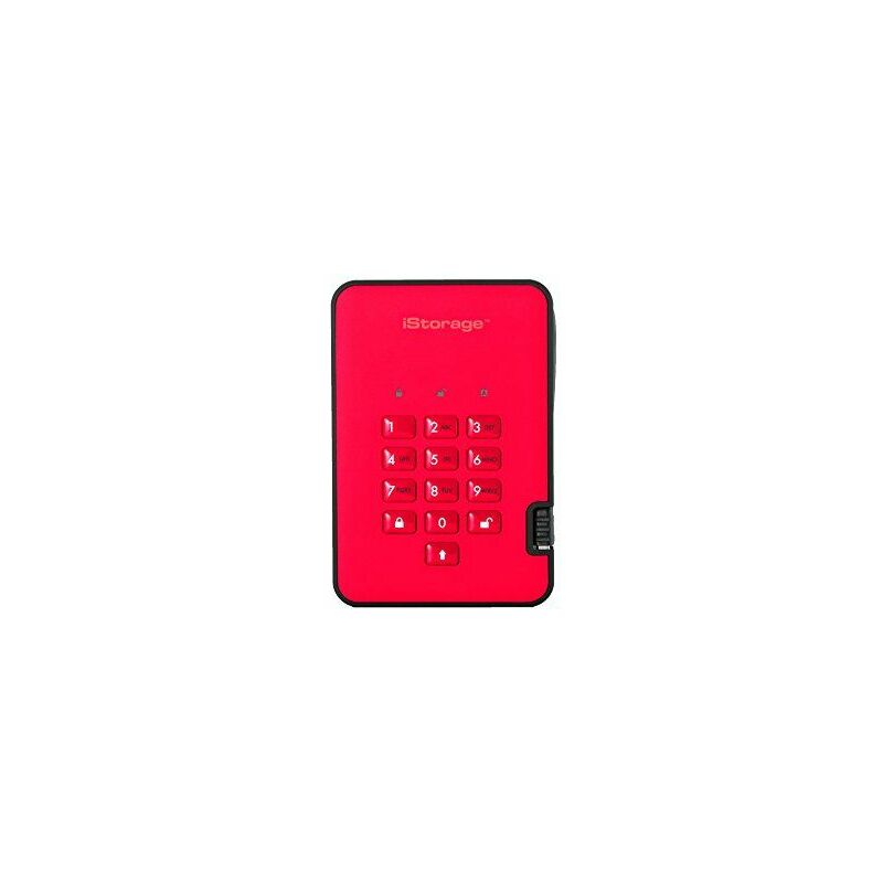 

iStorage diskAshur 2 128 GB Rojo